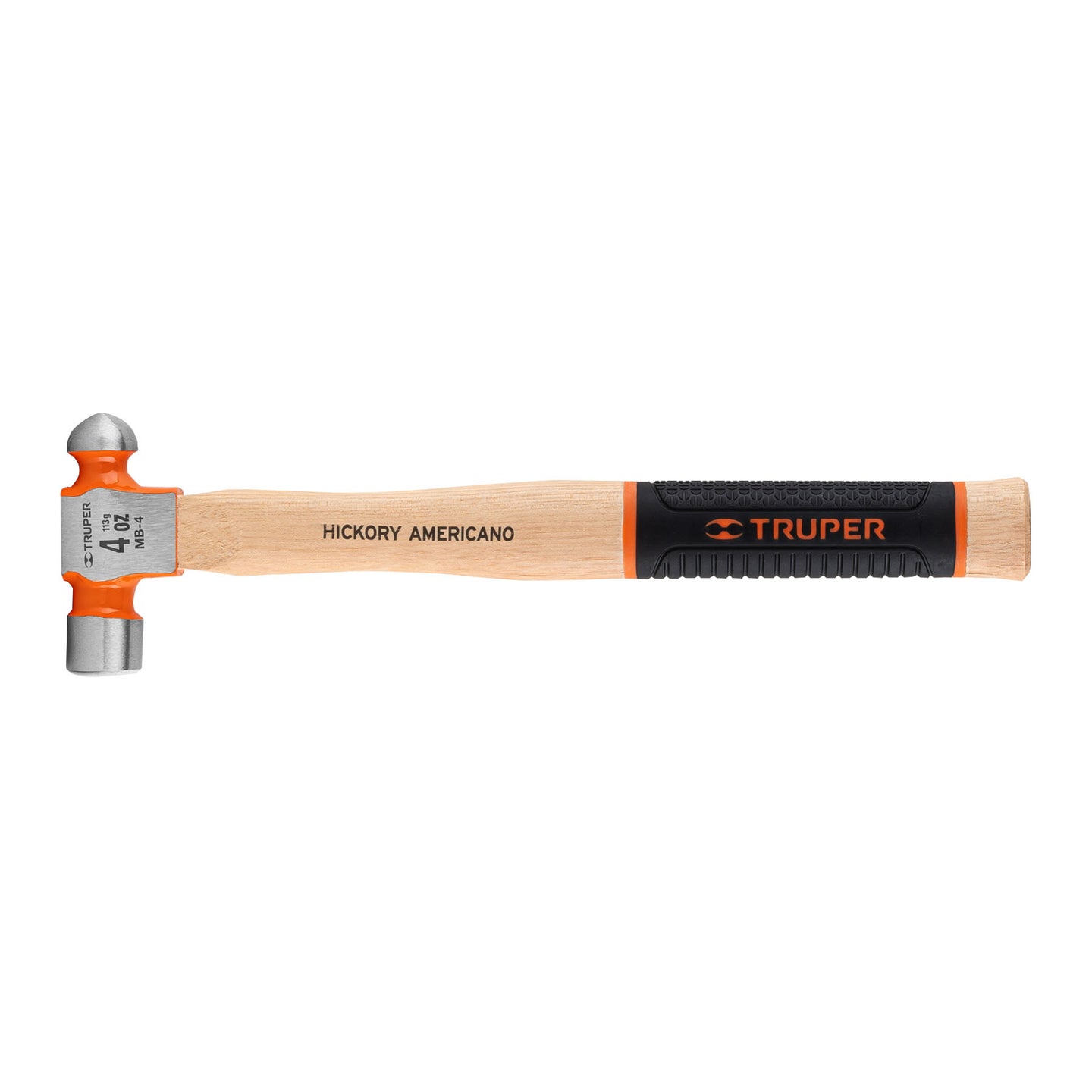 MB-4 Martillo pulido de bola 4 oz mango hickory, Truper Grip