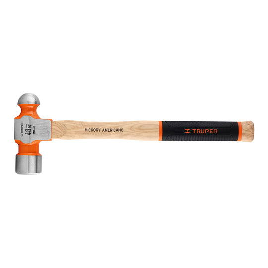 MB-48 Martillo pulido de bola 48 oz mango hickory, Truper Grip