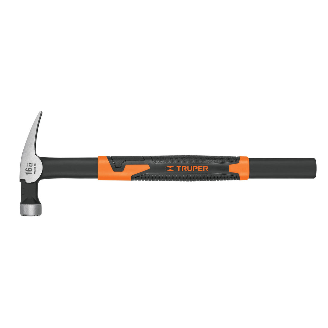 MCIM-16 Martillo tubular para cimbra 16 oz uña recta, mango acero