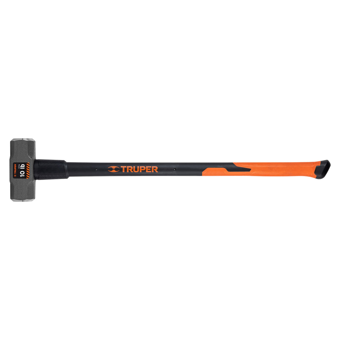 MD-10F Marro octagonal 10 lb, mango fibra de vidrio 36", Truper