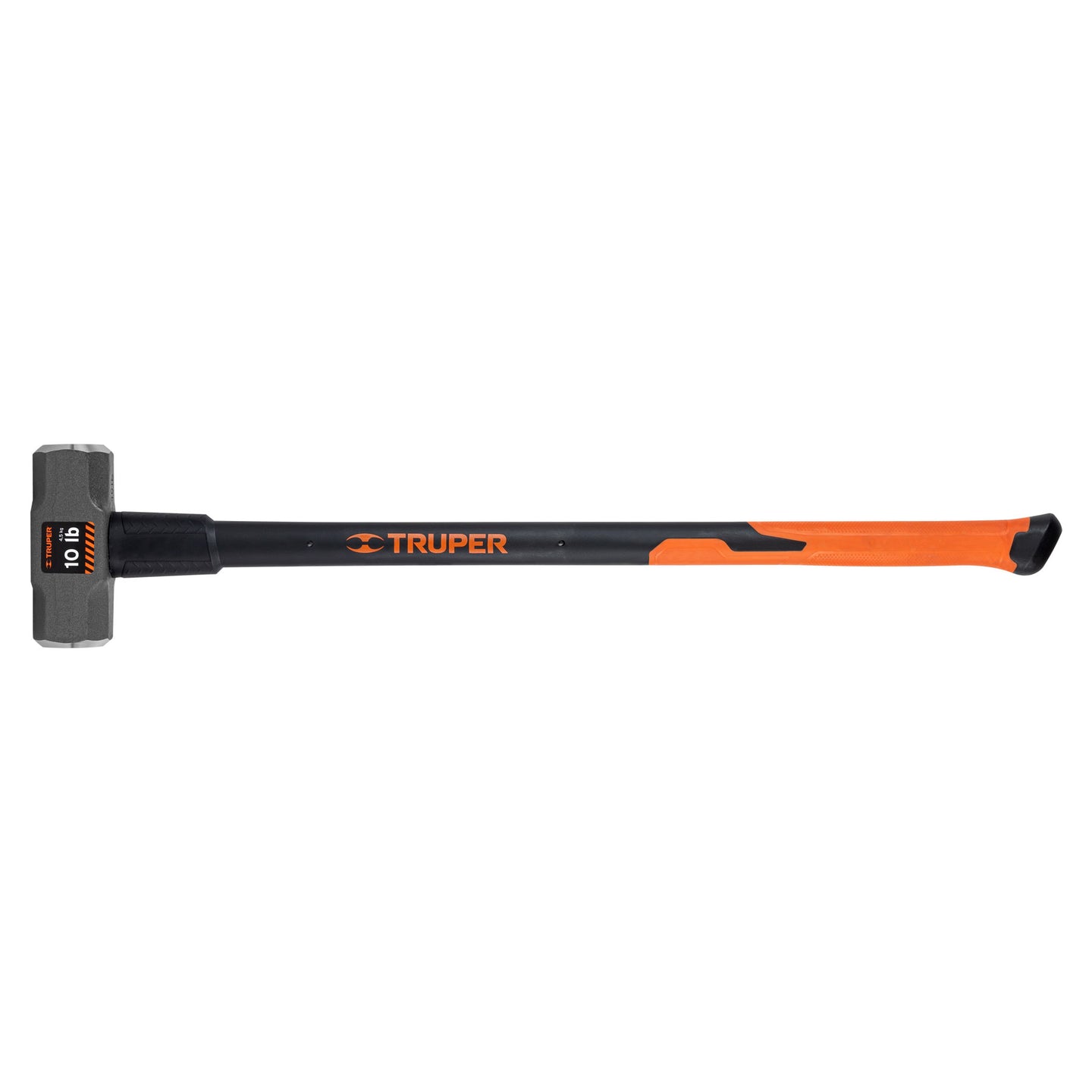 MD-10F Marro octagonal 10 lb, mango fibra de vidrio 36", Truper