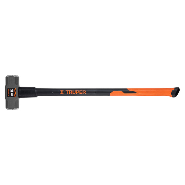 MD-10F Marro octagonal 10 lb, mango fibra de vidrio 36", Truper
