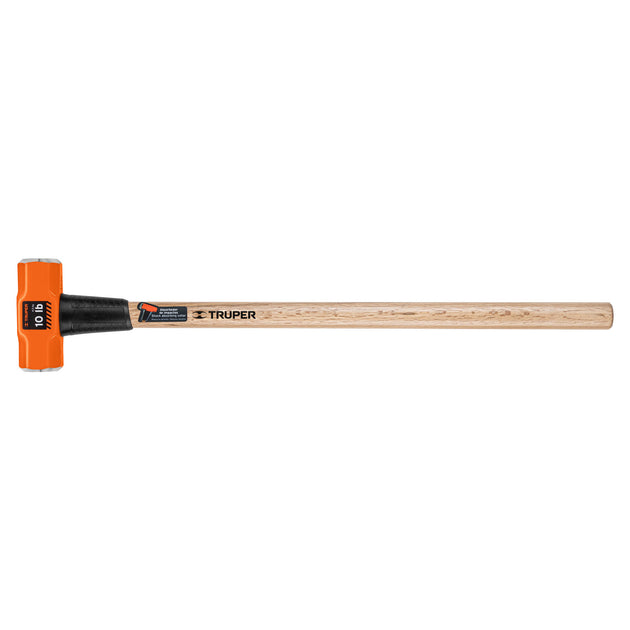 MD-10M Marro octagonal 10 lb, mango de madera 36", Truper