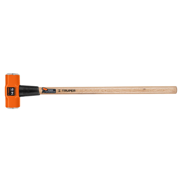 MD-14M Marro octagonal 14 lb, mango de madera 36", Truper