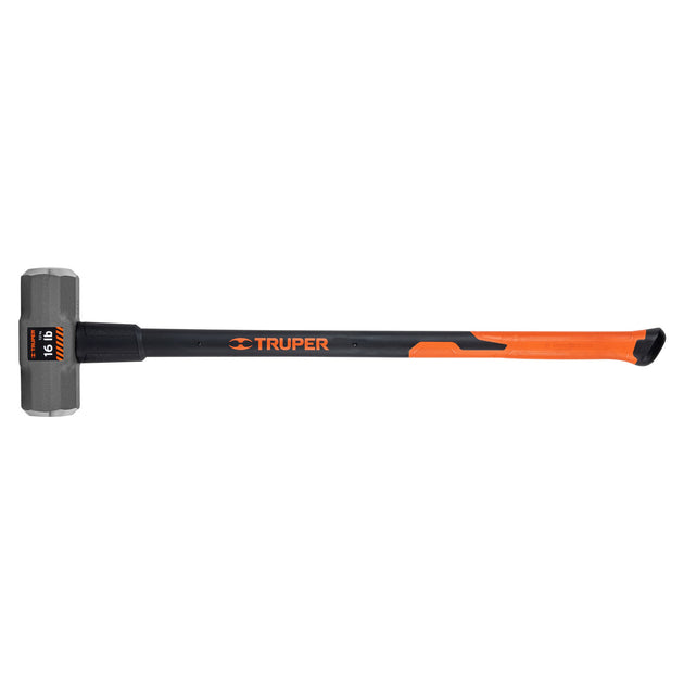 MD-16F Marro octagonal 16 lb, mango fibra de vidrio 36", Truper