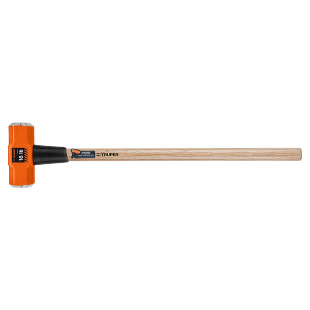 MD-16M Marro octagonal 16 lb, mango de madera 36", Truper