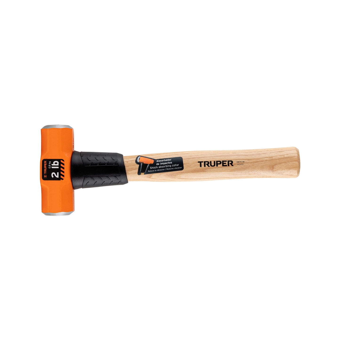 MD-2M Marro octagonal 2 lb, mango de madera 12", Truper
