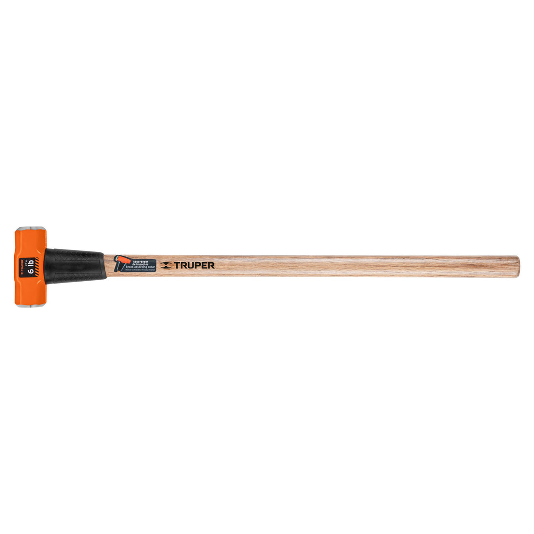 MD-6M Marro octagonal 6 lb, mango de madera 36", Truper