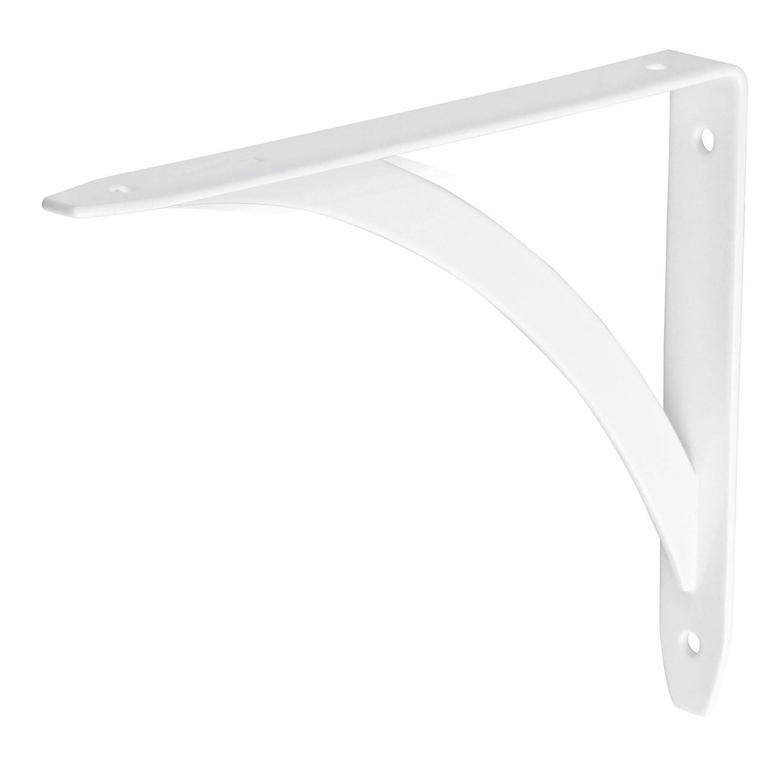 MED-6BB Ménsula reforzada blanca 5 x 7", diseño barra, FIERO