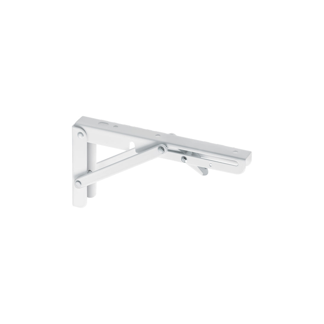 MEP-8B Ménsula plegable de acero blanca 4" x 8", FIERO