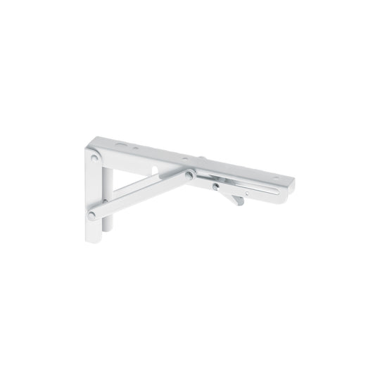 MEP-8B Ménsula plegable de acero blanca 4" x 8", FIERO
