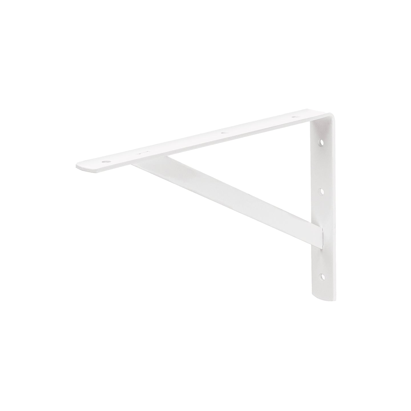 MER-12B Ménsula de acero reforzada blanca 8 x 12", FIERO