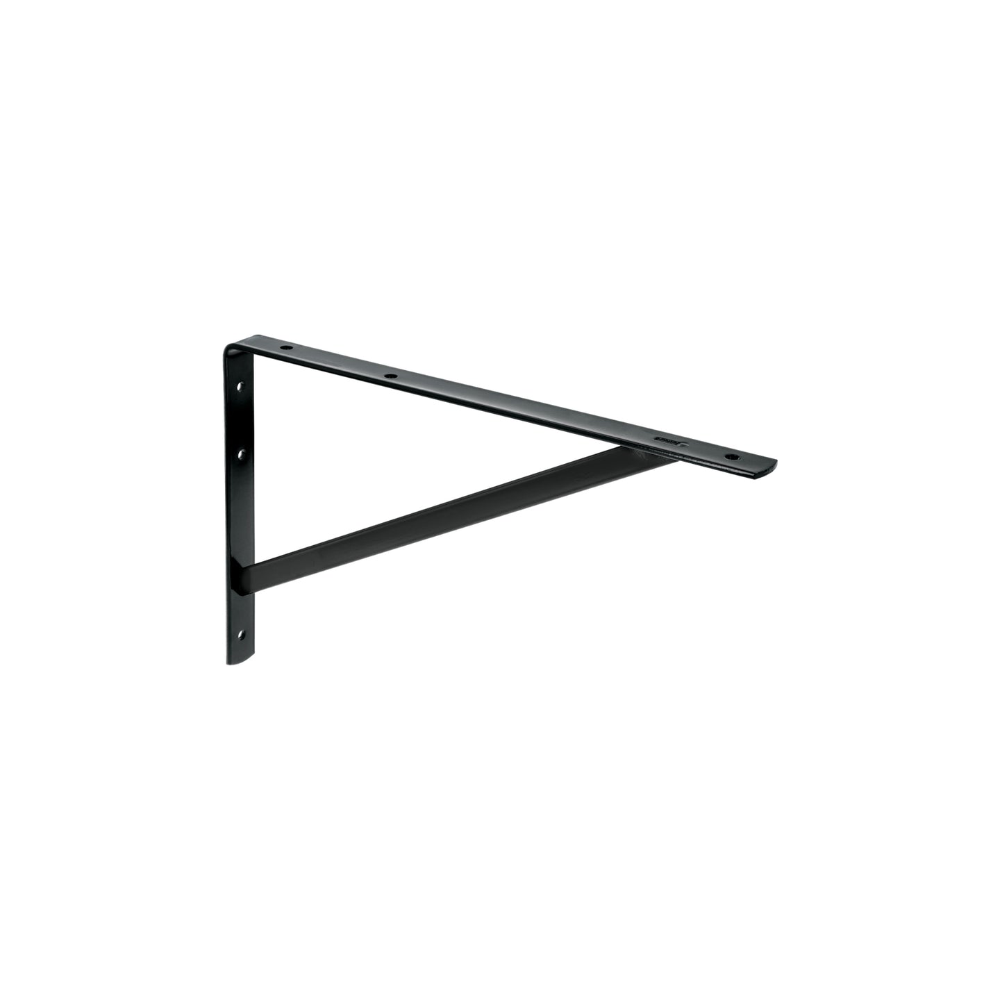 MER-16N Ménsula de acero reforzada negra 10 x 16", FIERO