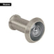 Mirilla Hermex MIRI-4 180° Latón Níquel Satinado Puertas 35-56mm