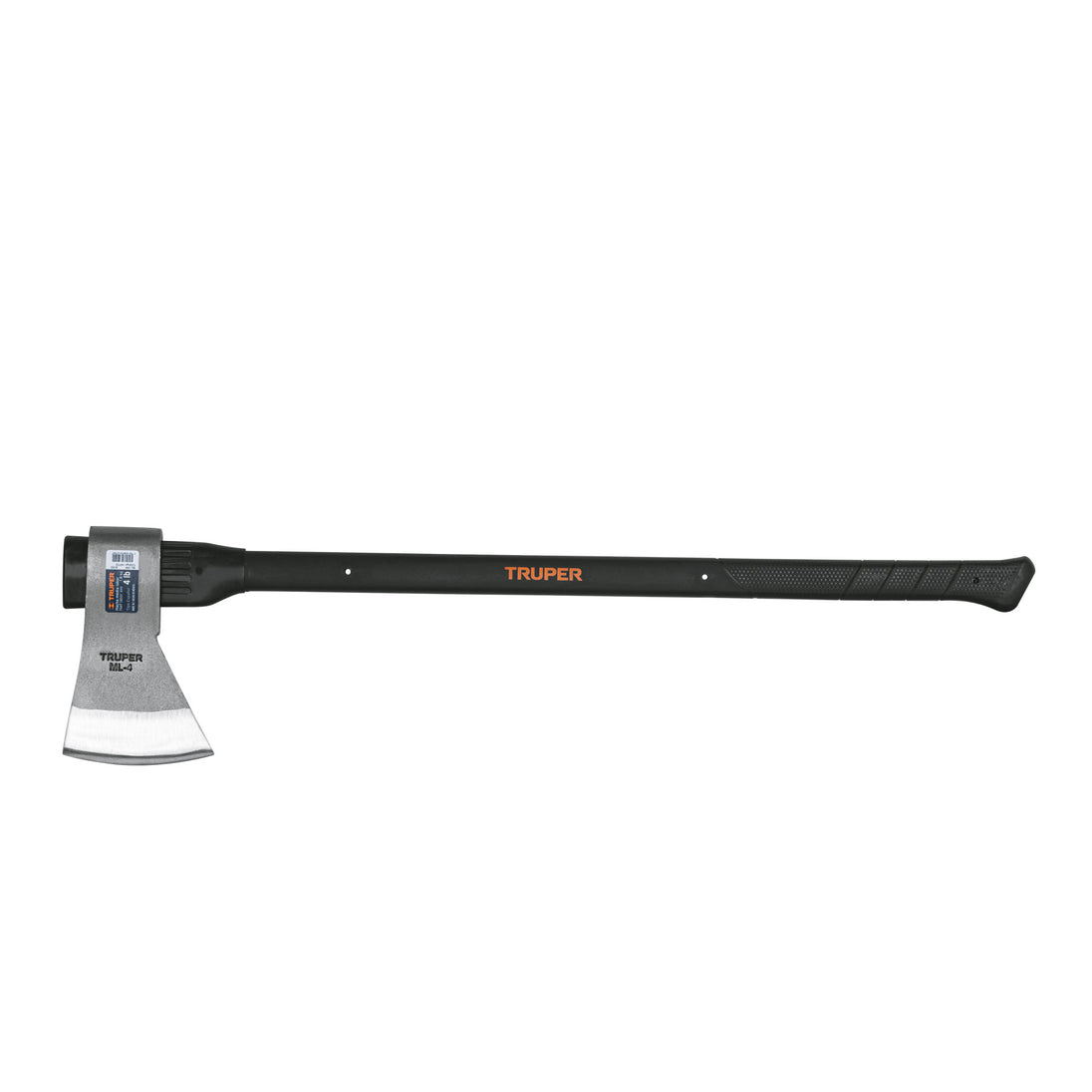 ML-4M Hacha media labor 4 lb, mango de fibra de vidrio 36",TRUPER