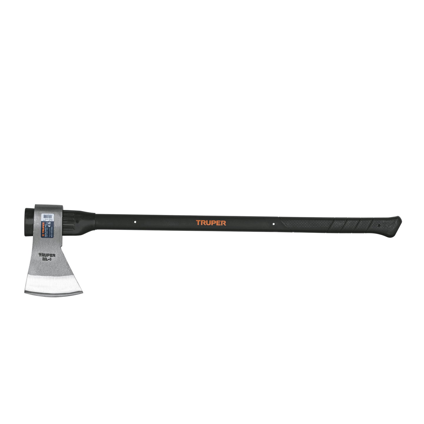 ML-4M Hacha media labor 4 lb, mango de fibra de vidrio 36",TRUPER