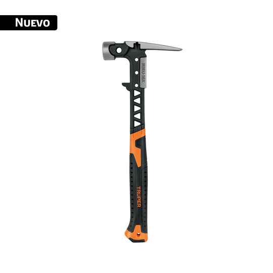 Martillo multifuncional Expert MMU-16X 16 oz forjado | Herramienta profesional