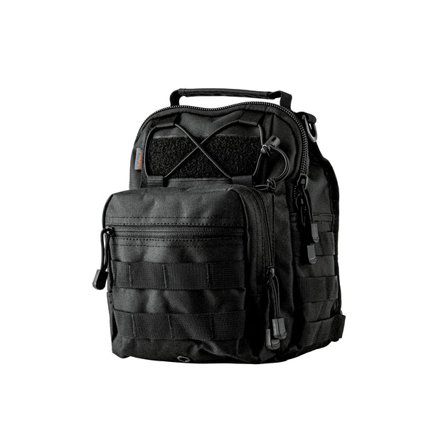 MOLTA-N Mochila táctica multiusos negra, Truper