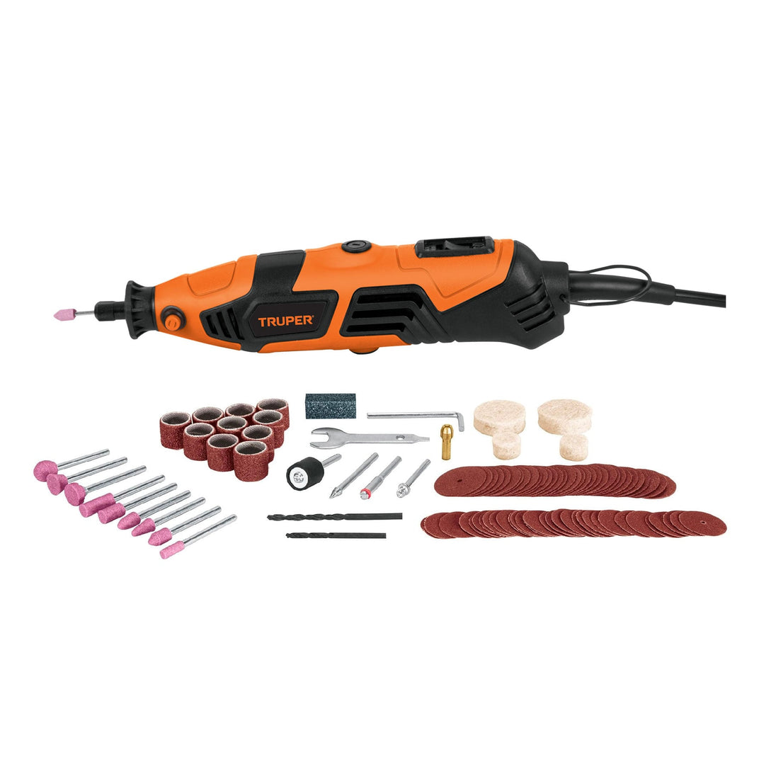 MOTO-A2 Herramienta rotativa 150W con 97 accesorios, TRUPER PRO
