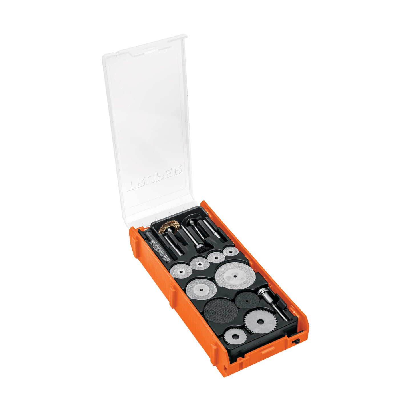 MOTO-KIT-51 Kit de accesorios para herramienta rotativa, 51 pzas, TRUPER