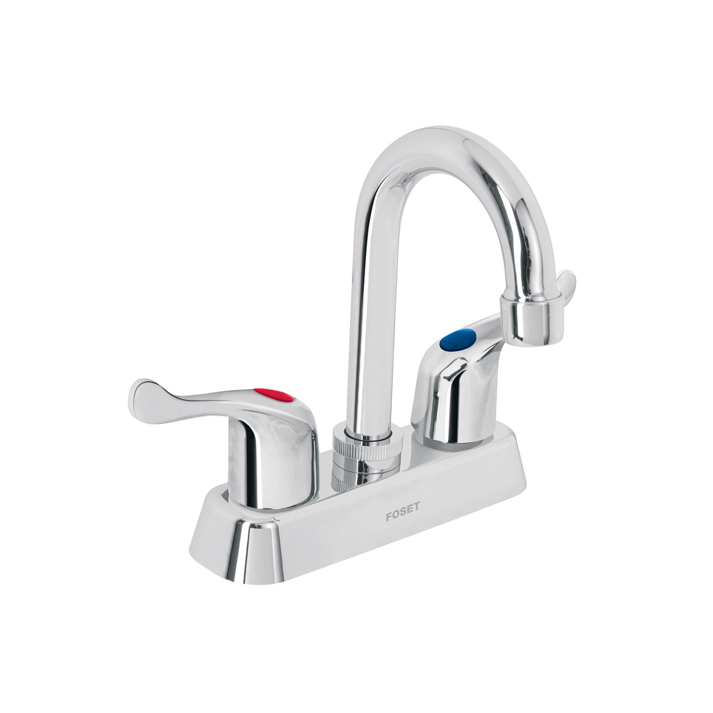 MP-060P Mezcladora 4" lavabo, ABS, cuello bar, palanca, BASIC