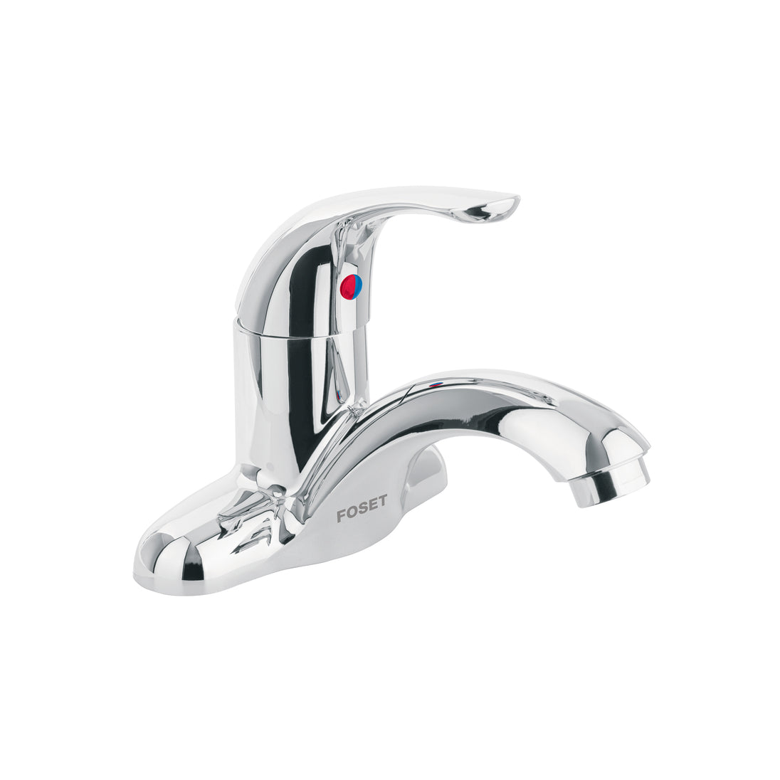 MP-419 Monomando lavabo, ABS, nariz curva, BASIC