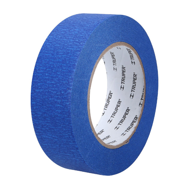 MSK-1-1/2A Cinta masking tape azul de 1-1/2" x 50 m para pintor, Truper