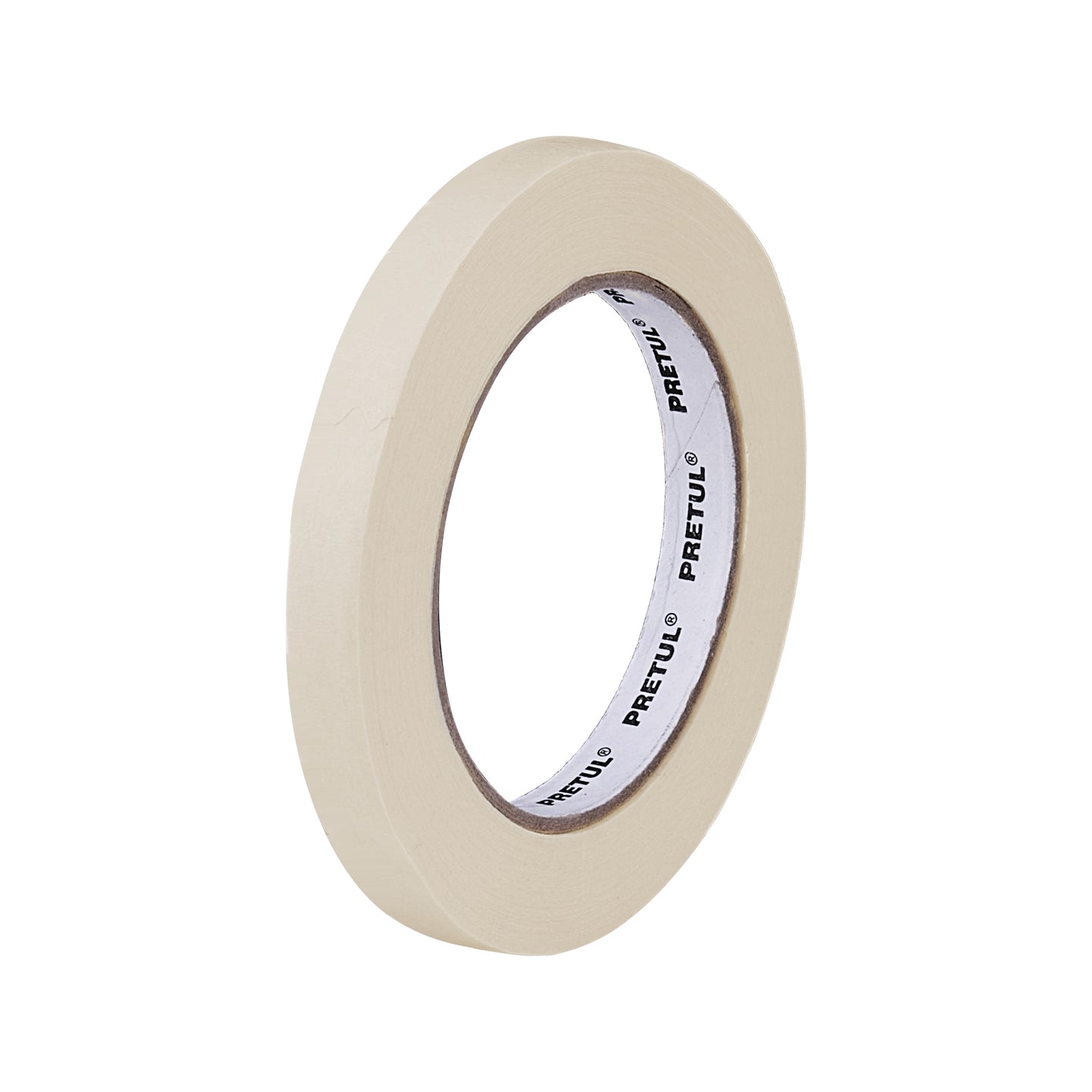 MSK-1/2P Cinta masking tape de 1/2" x 50 m, PRETUL