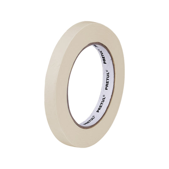 MSK-1/2P Cinta masking tape de 1/2" x 50 m, PRETUL