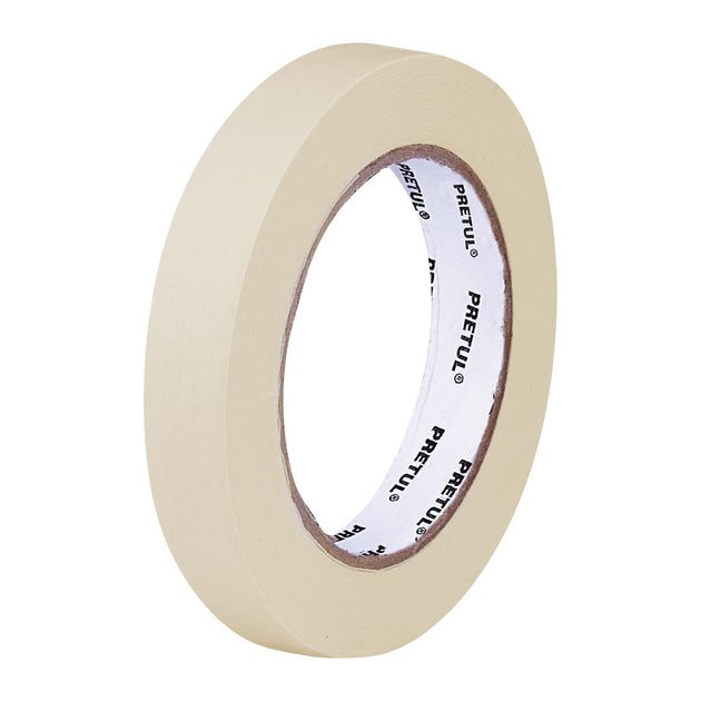 MSK-3/4P Cinta masking tape de 3/4" x 50 m, PRETUL