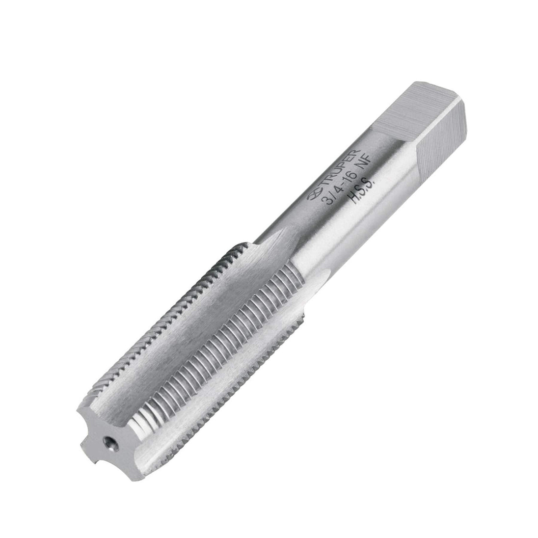 MT-3/4X16 Machuelo semicónico 3/4"x16 UNF, estuche individual, Truper