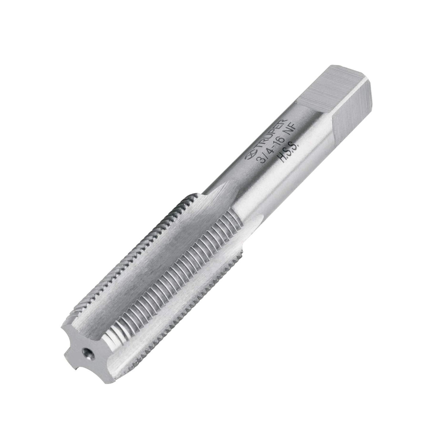 MT-3/4X16 Machuelo semicónico 3/4"x16 UNF, estuche individual, Truper