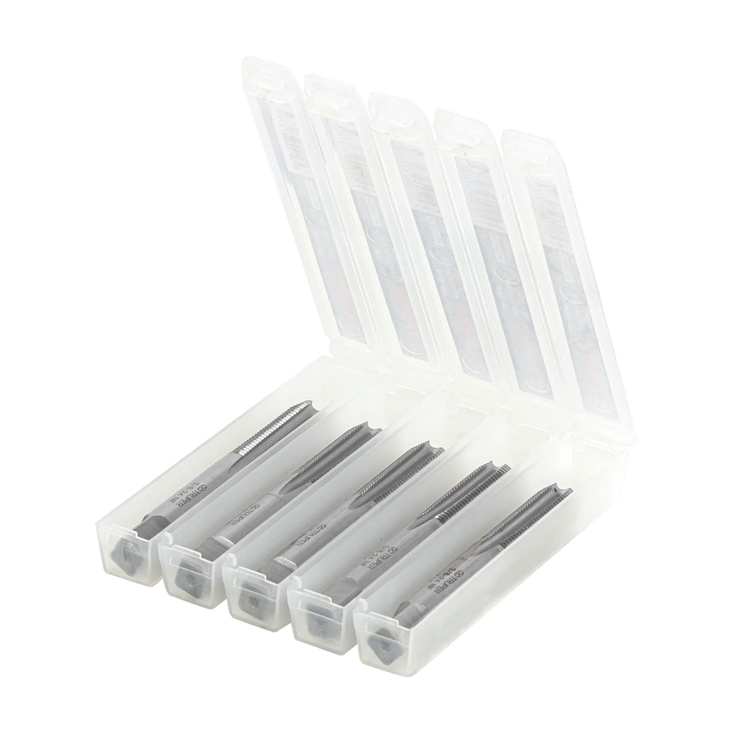 MT-3/8X24 Machuelo semicónico 3/8"x 24 cuerda fina, Truper