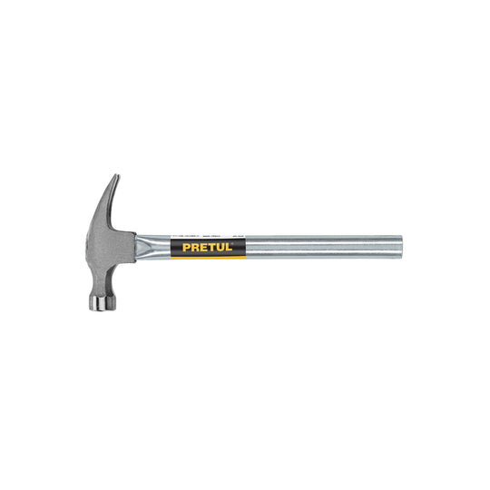 MTR-16P Martillo uña recta 16 oz, mango tubular, Pretul