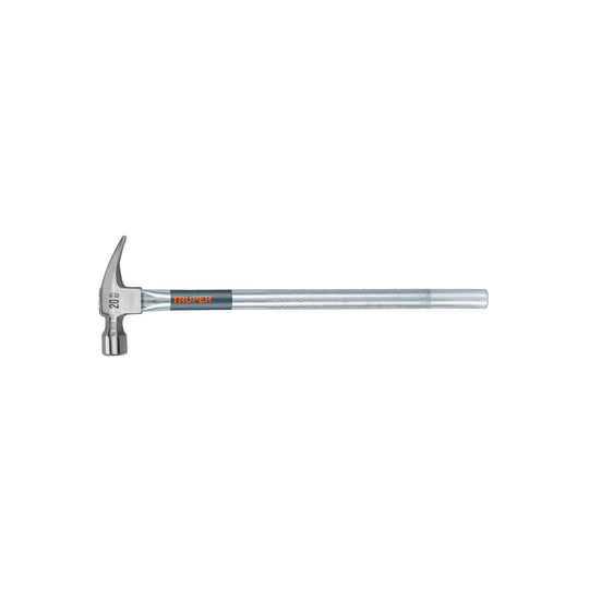MTR-20X Martillo tubular pulido 20 oz alojamiento imantado uña recta