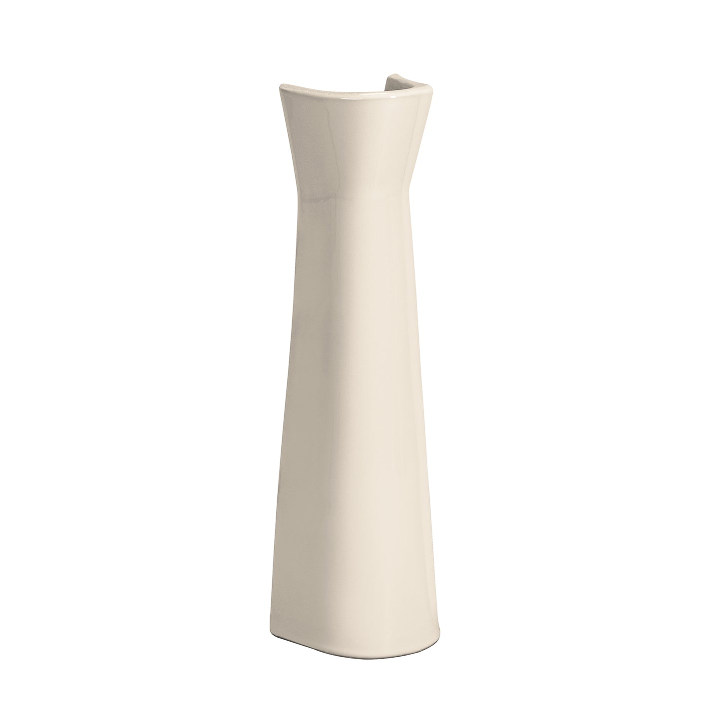MUBA-20M Pedestal de porcelana para lavabo, marfil, FOSET