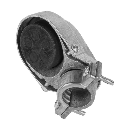 MUFA-3/4 Mufa con abrazadera para tubo 3/4", VOLTECK