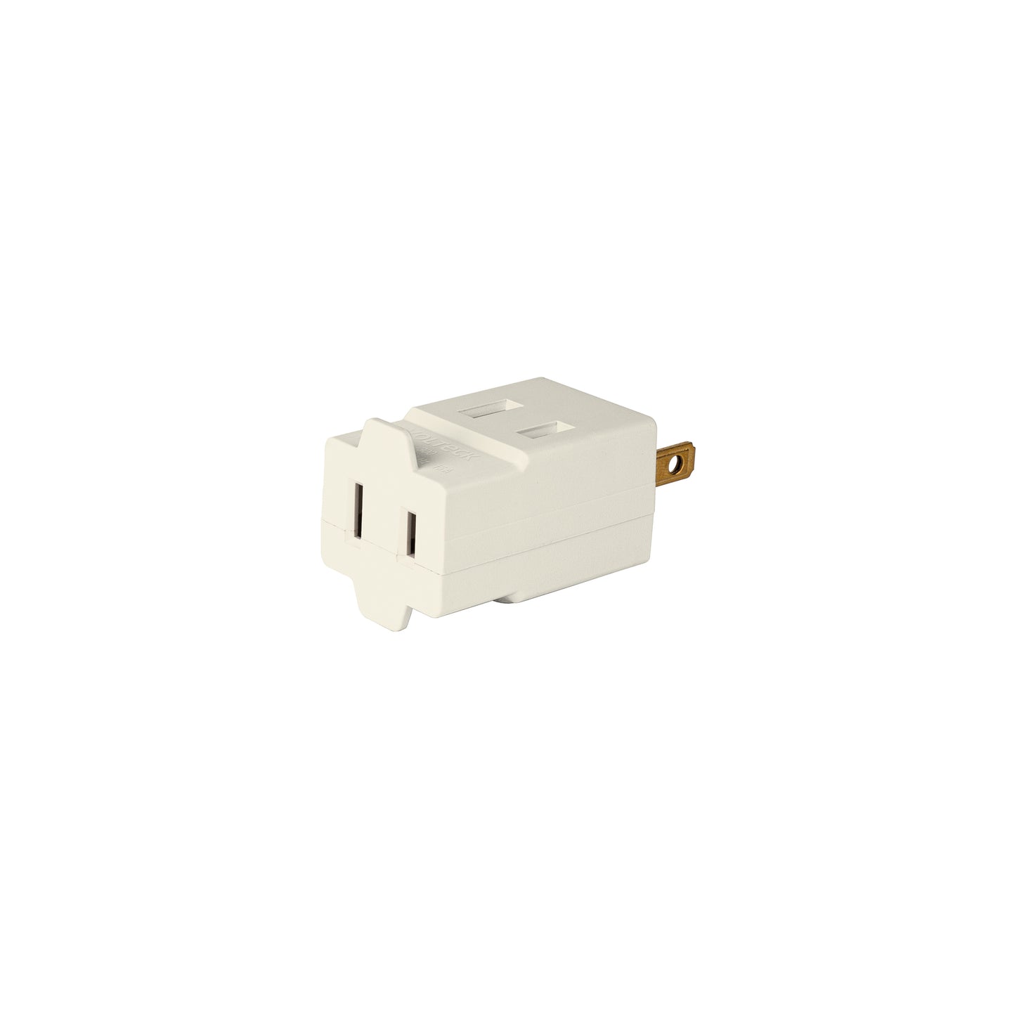 MUL-300 Multicontacto triple, tipo cubo, Volteck