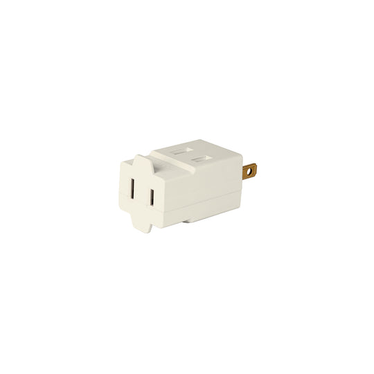 MUL-300 Multicontacto triple, tipo cubo, Volteck