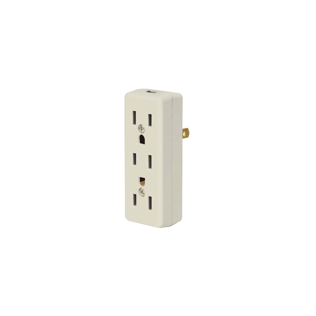 MUL-305 Multicontacto triple, 2 polos + tierra, Volteck