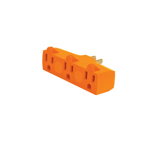 MUL-380 Multicontacto triple aterrizado, tipo "Y",reforzado, Volteck