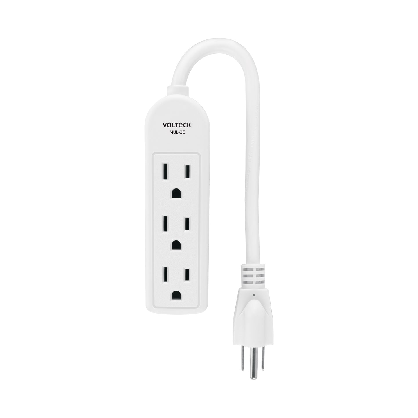 MUL-3E Multicontacto doméstico 3 entradas, VOLTECK