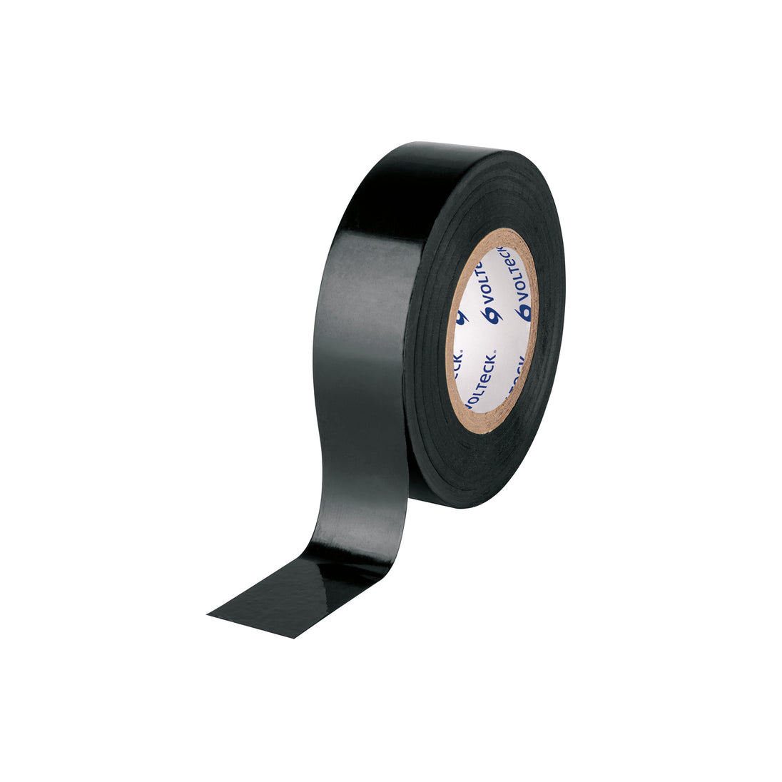 MV-33 Cinta de aislar de 18 m x 19 mm, negra, VOLTECK