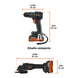 Combo Rotomartillo/Destornillador Truper N20-COMBO-RE, 20 V, Torque 70 Nm