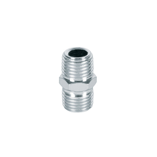 NIPLE-P Niple de acero, macho-macho, cuerda 1/4" NPT, PRETUL