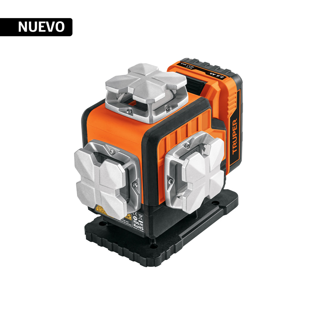 NL-16 Nivel láser verde, alcance 30m,16 líneas, recargable, TRUPER