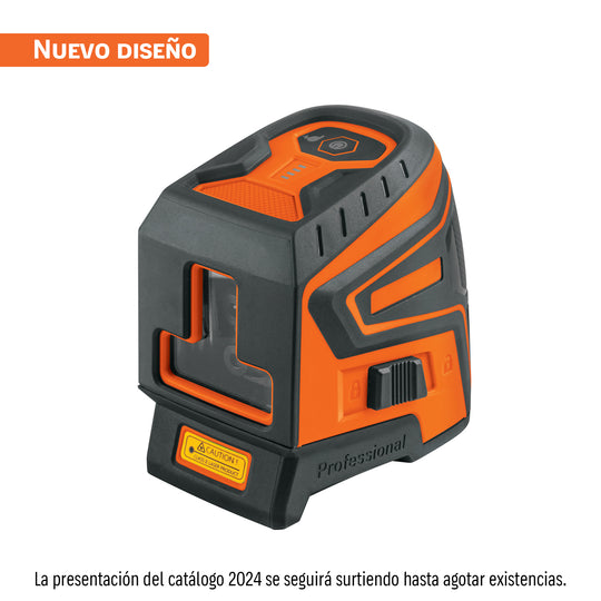 NL-20 Nivel láser verde, alcance 30 m, recargable, TRUPER