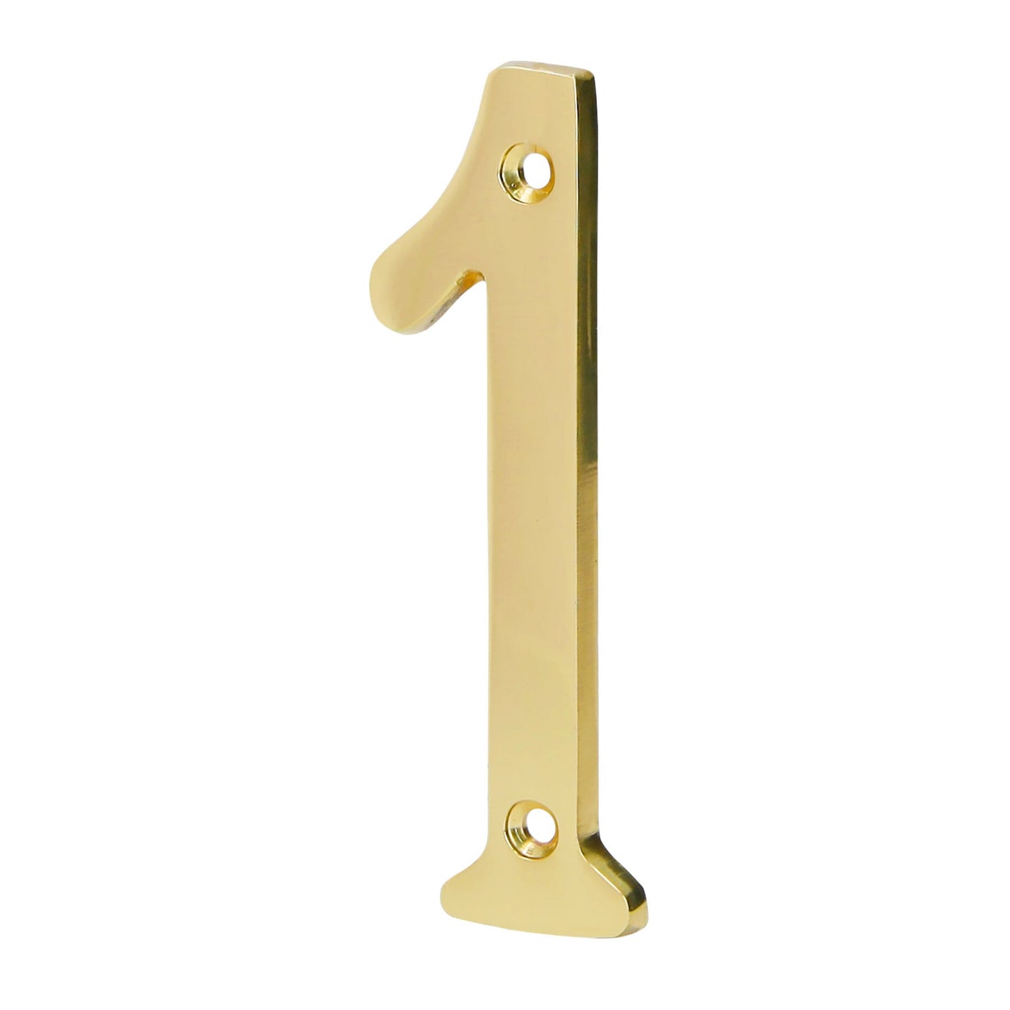 NUCH-1 Número 1 de latón sólido 4", HERMEX