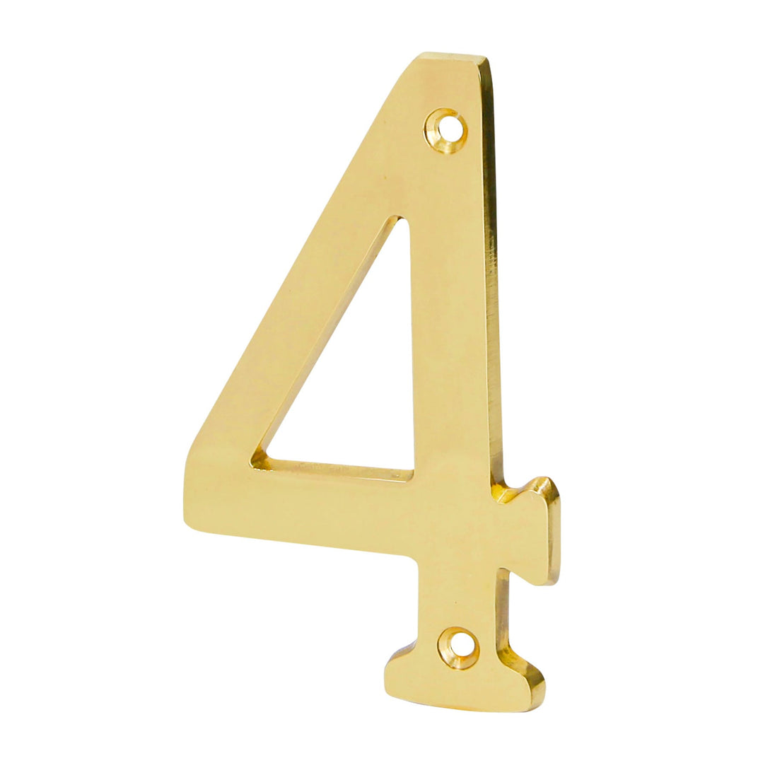 NUCH-4 Número 4 de latón sólido 4", HERMEX