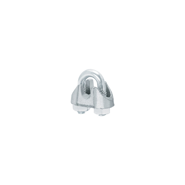 NUDO-1/8G Bolsa c/100 nudos (perros) de hierro p/cable de 1/8", FIERO